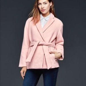Blush pea coat